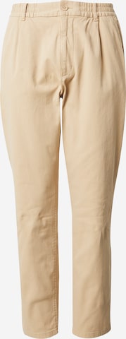 Pantalon à pince Tommy Jeans en beige : devant