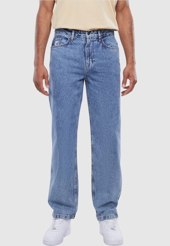 Karl Kani Regular Jeans in Blue: front