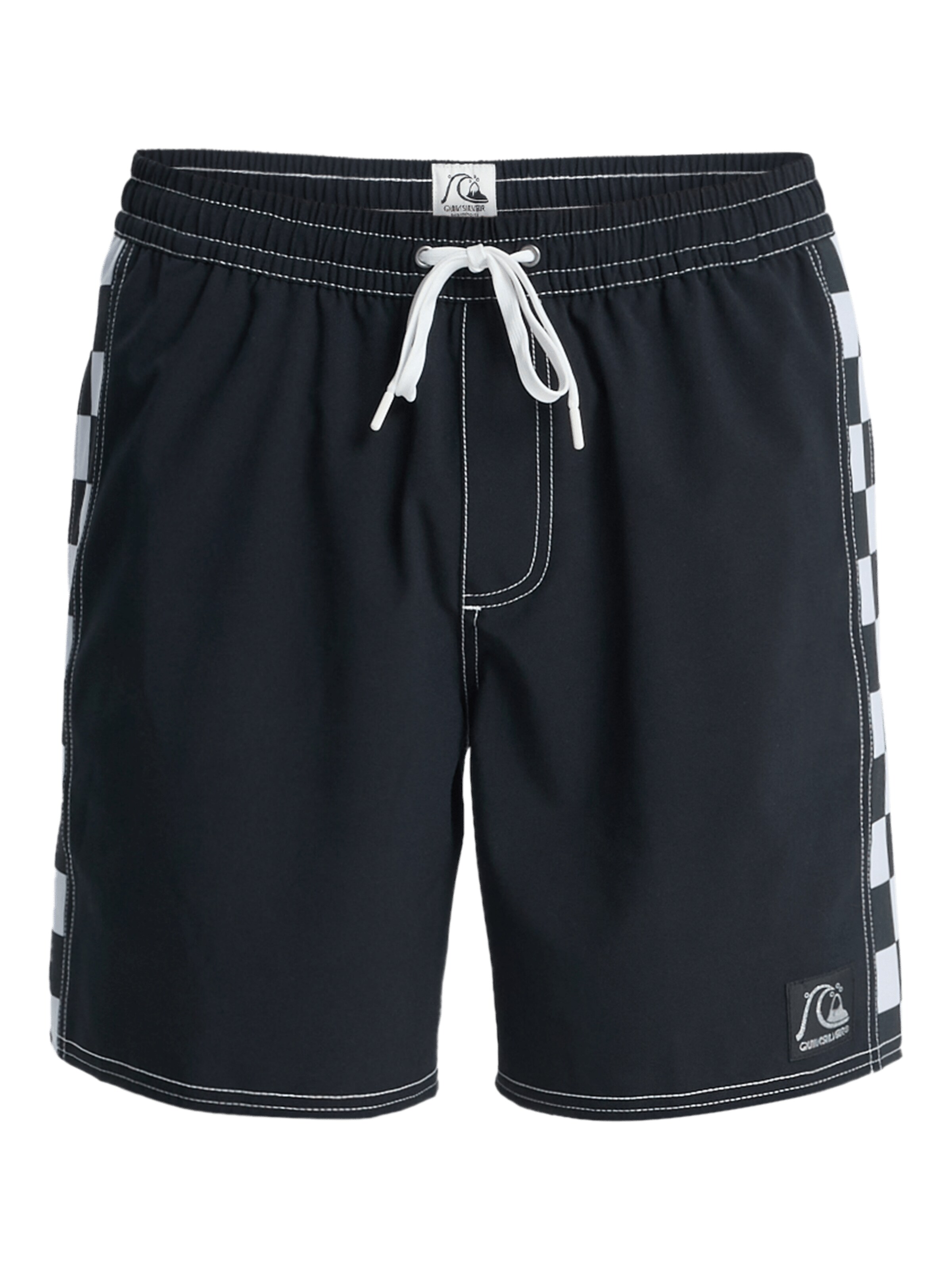 QUIKSILVER Board Shorts in Black: front