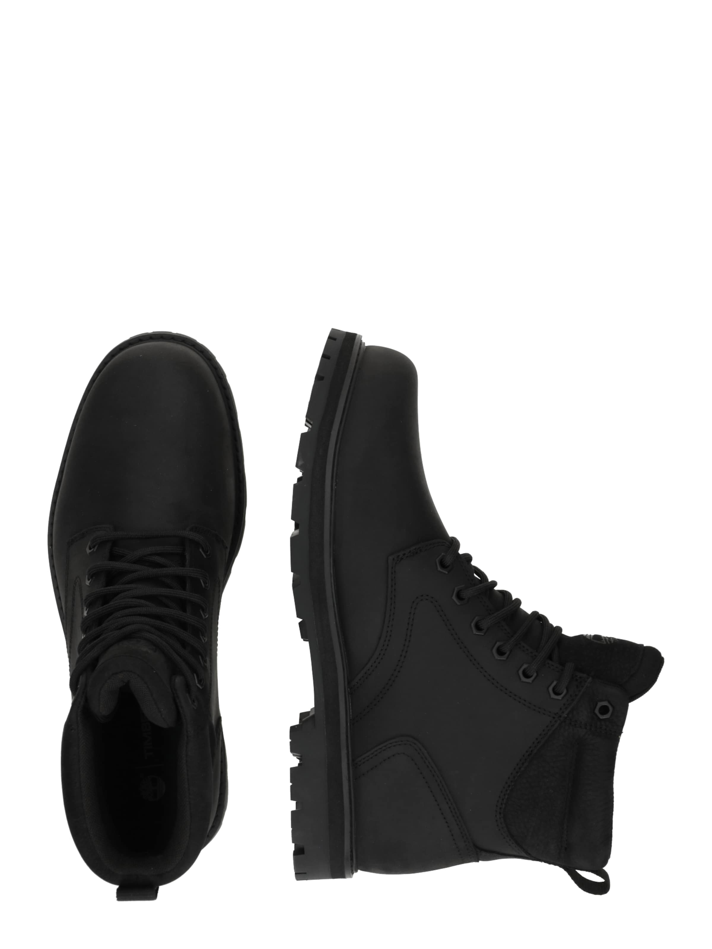 TIMBERLAND Боти с връзки 'Britton Road' в черно