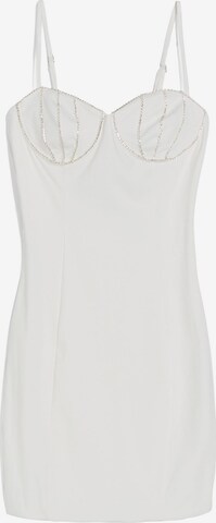 Bershka Dress in White: front