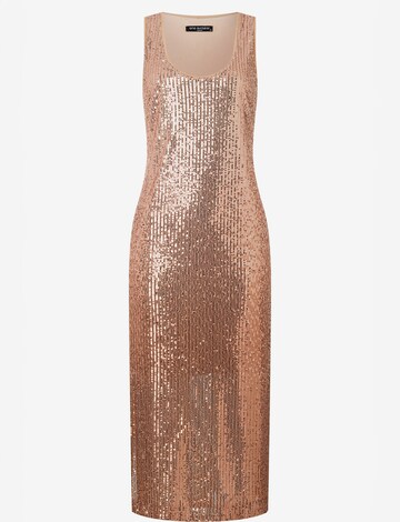 Ana Alcazar Evening Dress 'Paasy' in Gold: front