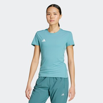 ADIDAS PERFORMANCE Performance Shirt 'Adizero Essentials' in Green: front