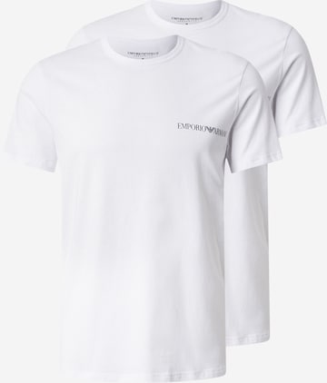 Maglietta di Emporio Armani in bianco: frontale