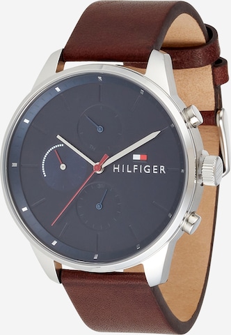 TOMMY HILFIGER Analog klocka i svart: framsida