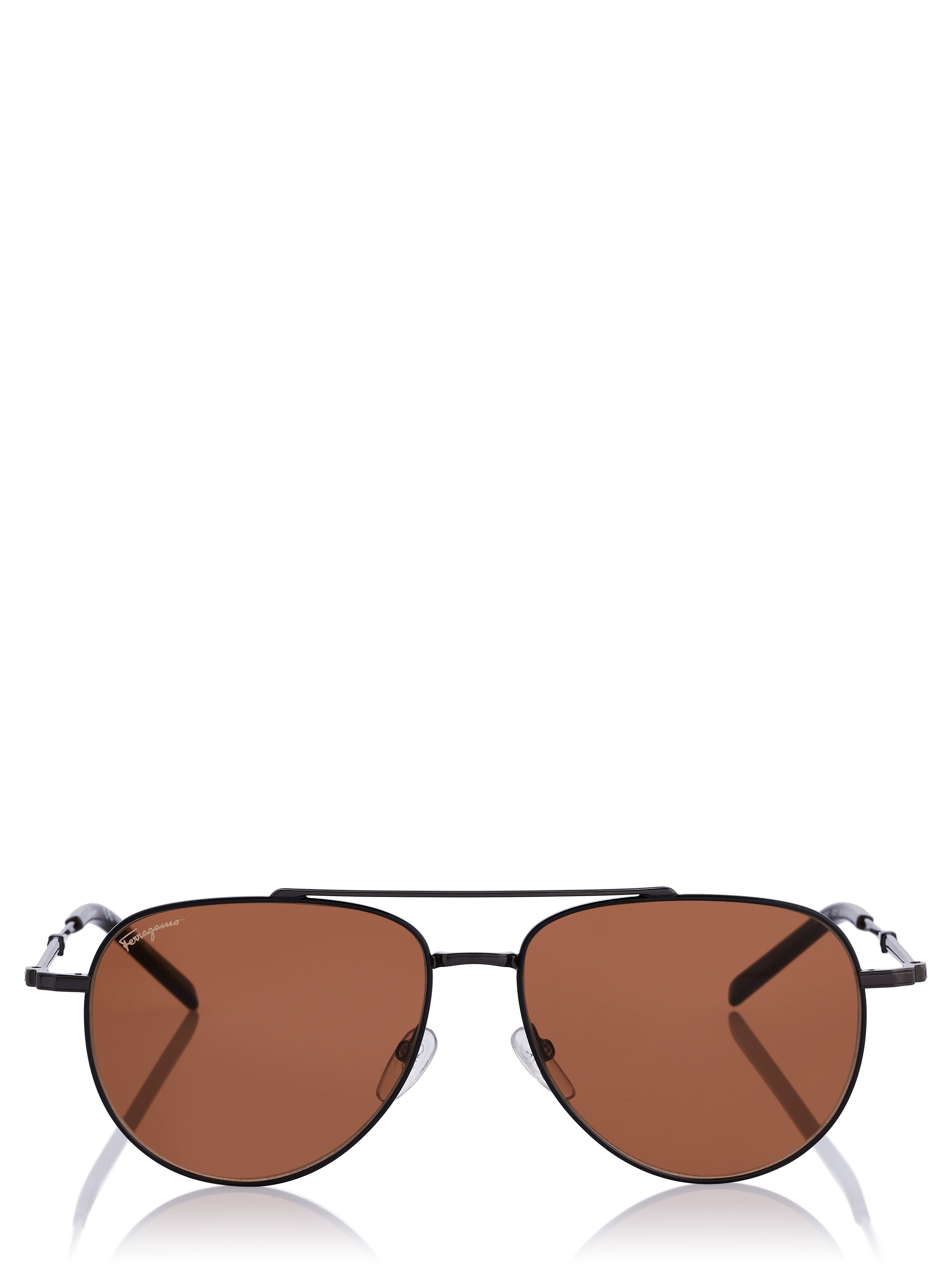 FERRAGAMO Solbriller 'Ferragamo Sonnenbrille' i brun: forside