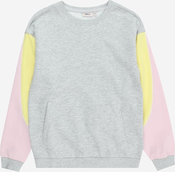 KIDS ONLY - Sudadera 'EILEEN' en gris: frente