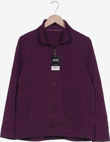 CECIL Sweatshirt & Zip-Up Hoodie in XXL in Purple: front