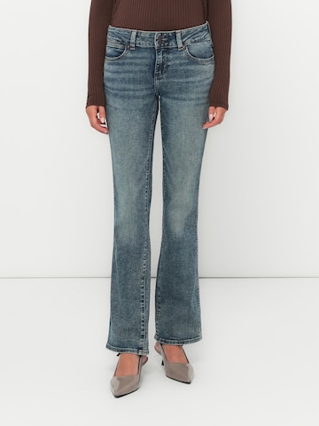 WRANGLER Bootcut Farkut 'CANYON' värissä sininen: etupuoli