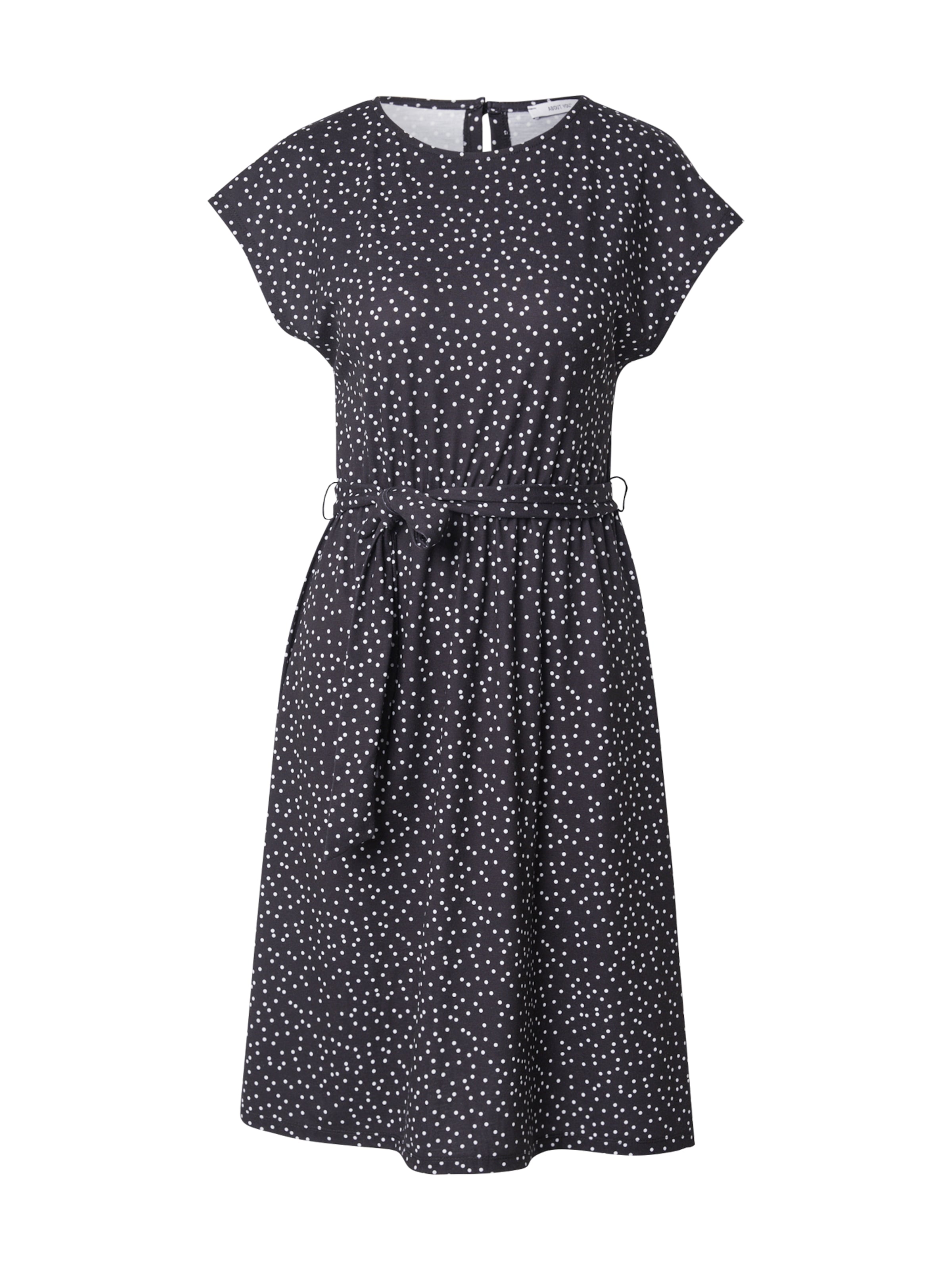 Robe &#x27;Tatjana&#x27; ABOUT YOU en noir : devant