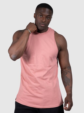 T-Shirt 'Armando' Smilodox en rose : devant