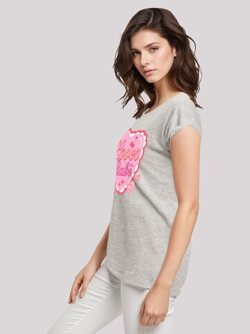 F4NT4STIC Shirt 'Lover Babe  Valentinstag' in Grey