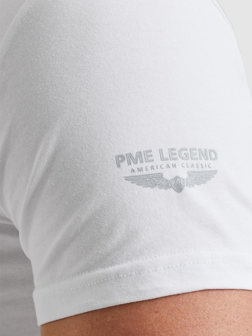 PME Legend Undertröja '2-pack basic T-shirts with crew neck' i vit