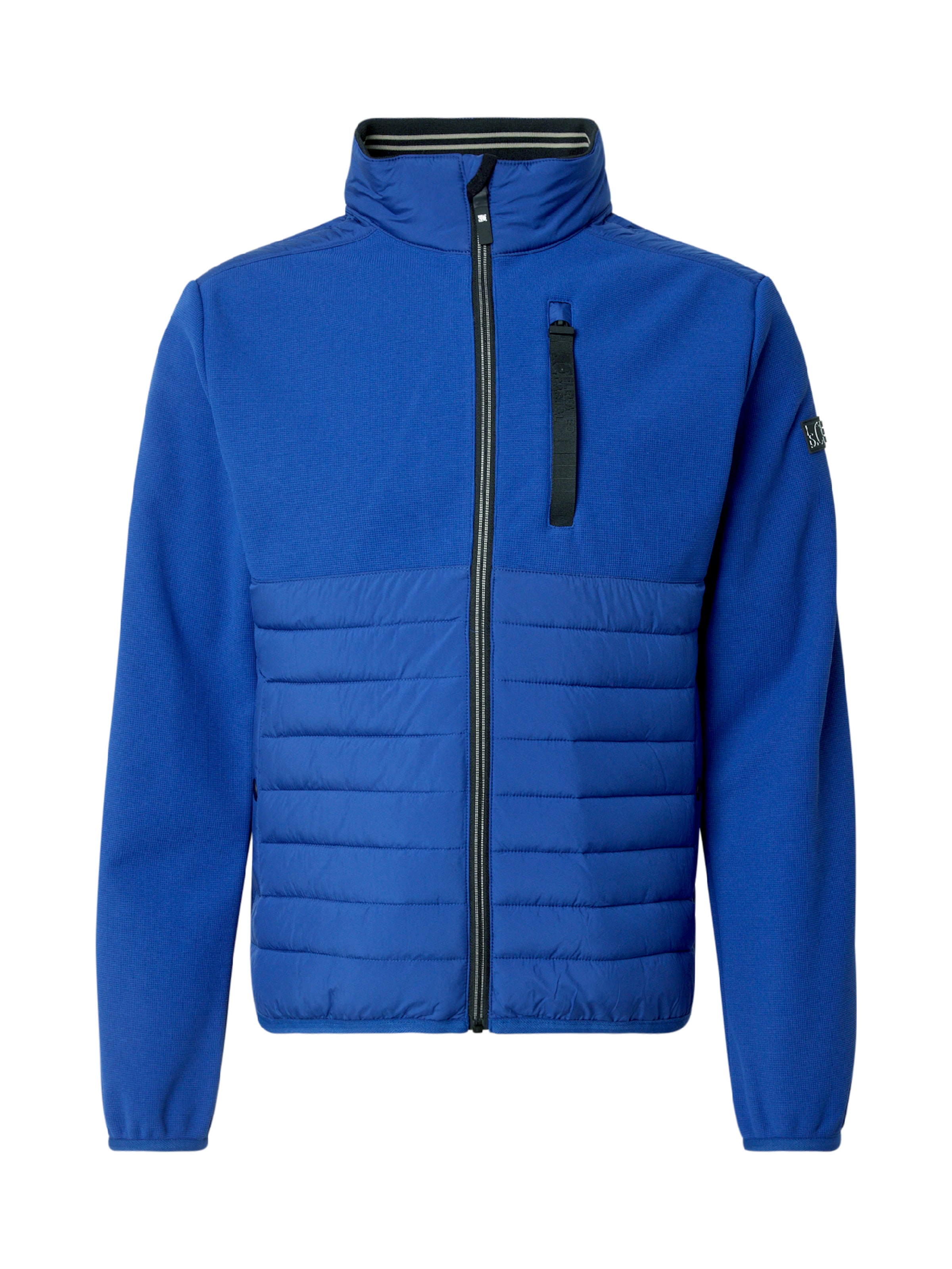 s.Oliver Φθινοπωρινό και ανοιξιάτικο μπουφάν σε μπλε: μπροστά