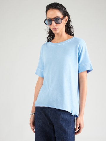 Tricou de la s.Oliver pe albastru: față