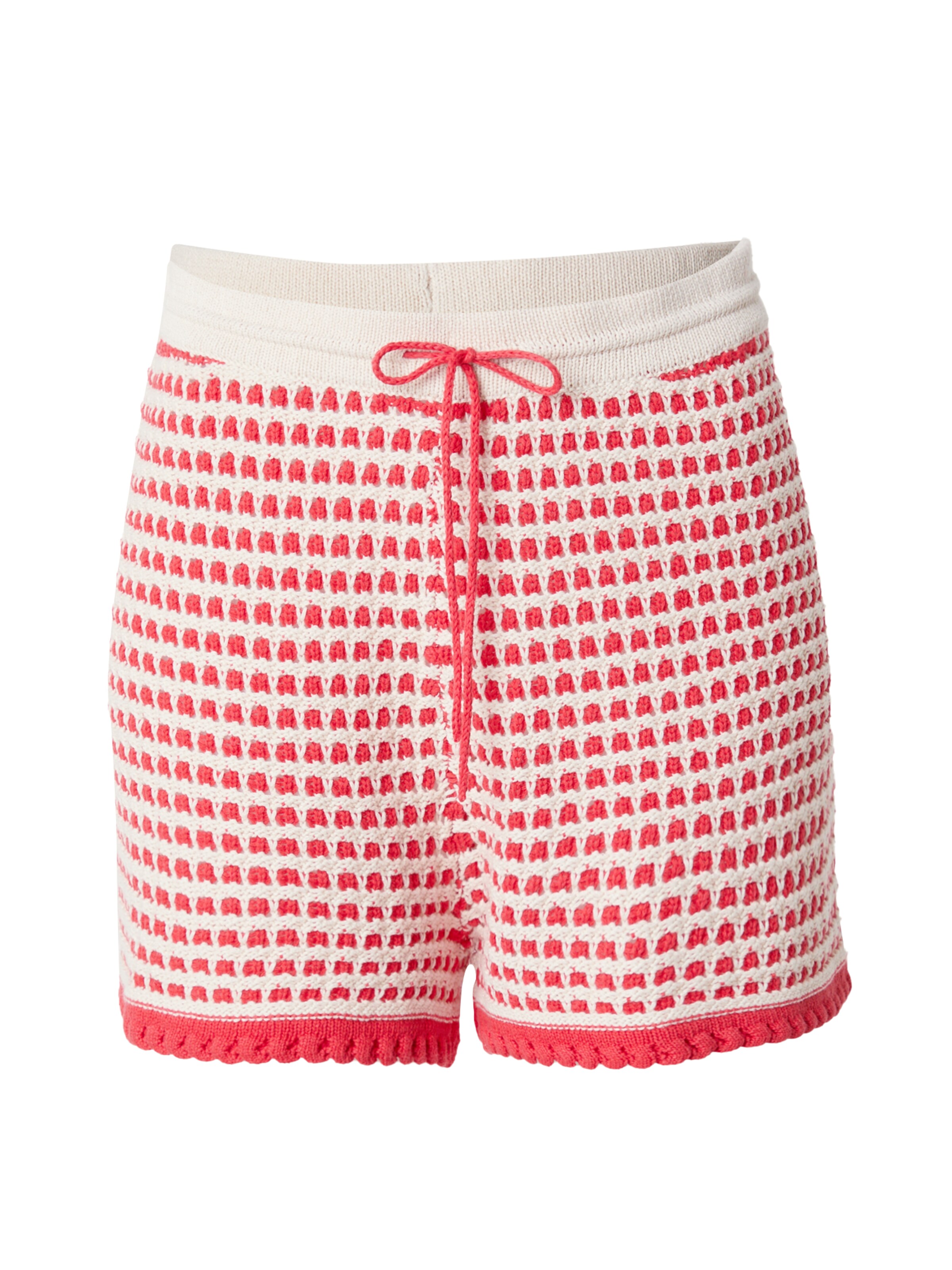 TOPSHOP Regular Housut värissä punainen: etupuoli