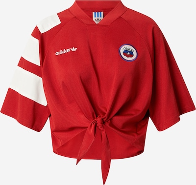 ADIDAS ORIGINALS Majica 'CHILE' u crvena / bijela, Pregled proizvoda