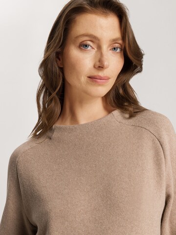 Sweat-shirt ' Easy Wear ' Hanro en beige