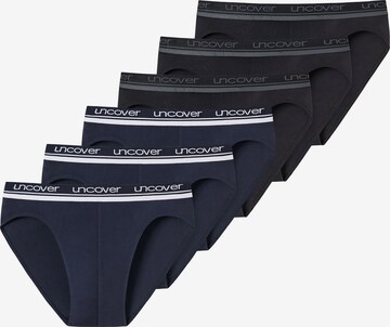 uncover by SCHIESSER Panty in Blue: front