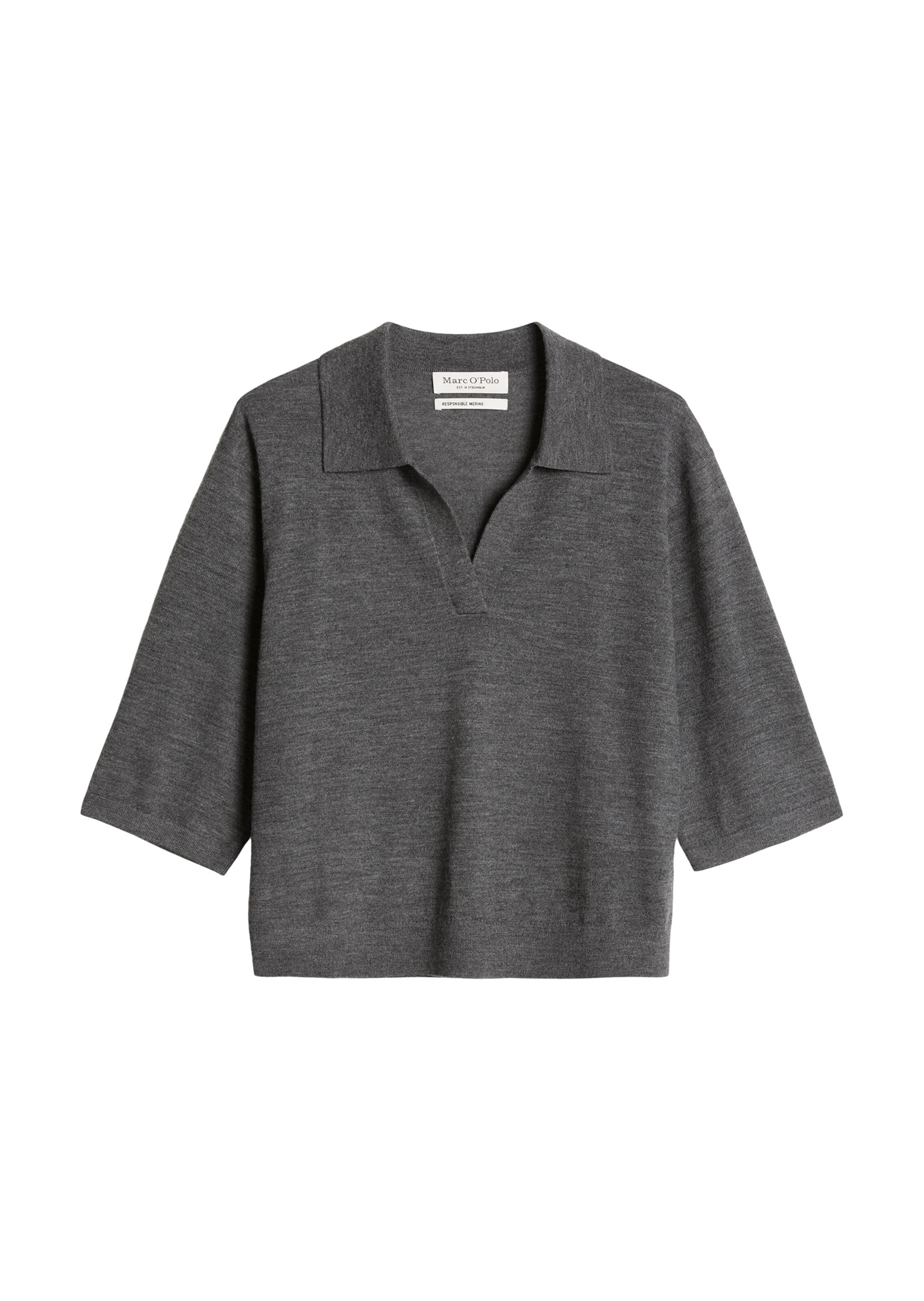 Marc O'Polo Shirt in Grau: Vorderseite