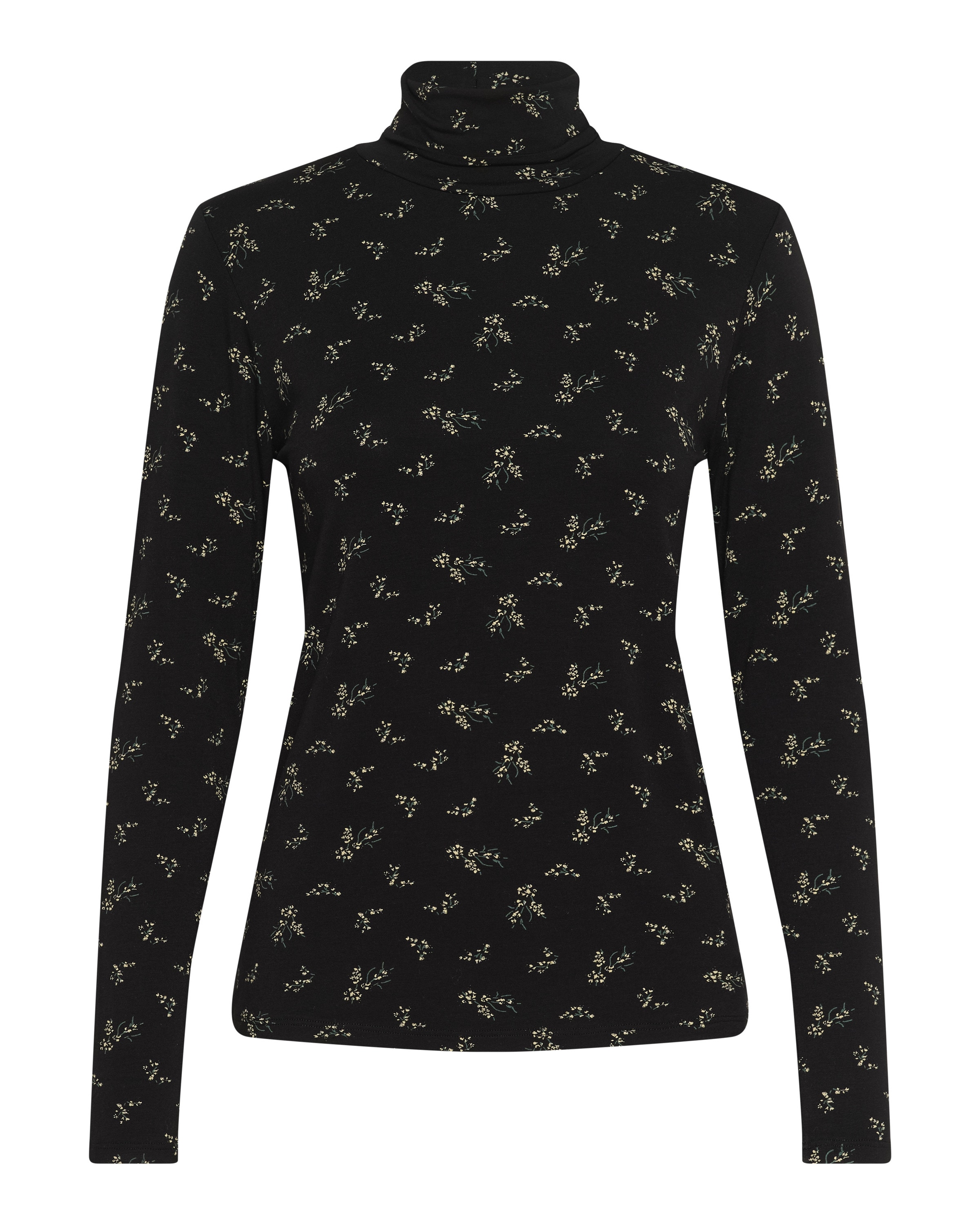 T-shirt 'Hanadi' SOAKED IN LUXURY en noir : devant