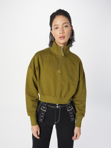 Sweat-shirt G-Star RAW en vert : devant