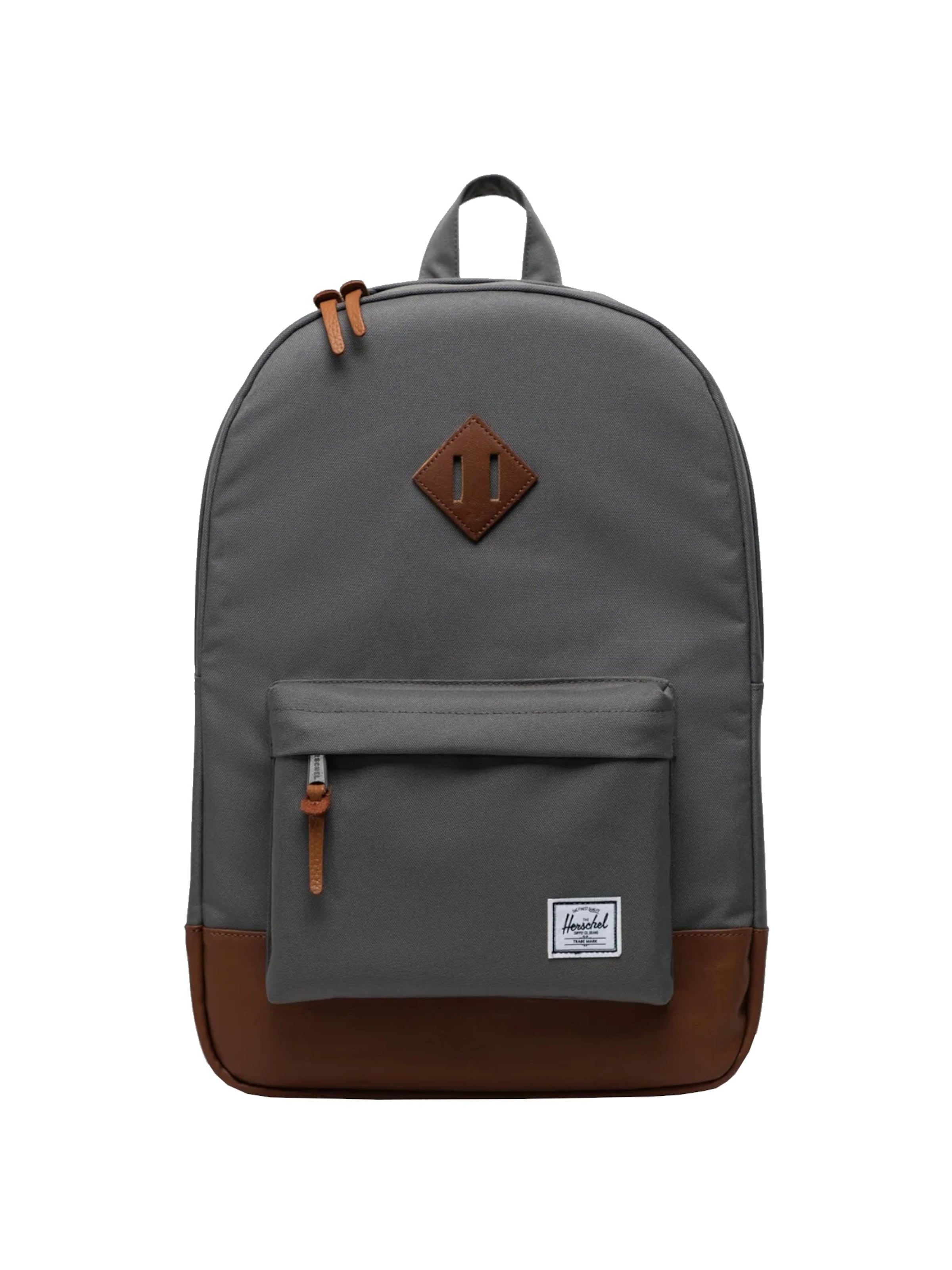 Herschel Rucksack 'Heritage'‌ in Grau: Vorderseite