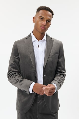 Matinique Regular fit Colbert 'MAgeorge' in Zwart: voorkant