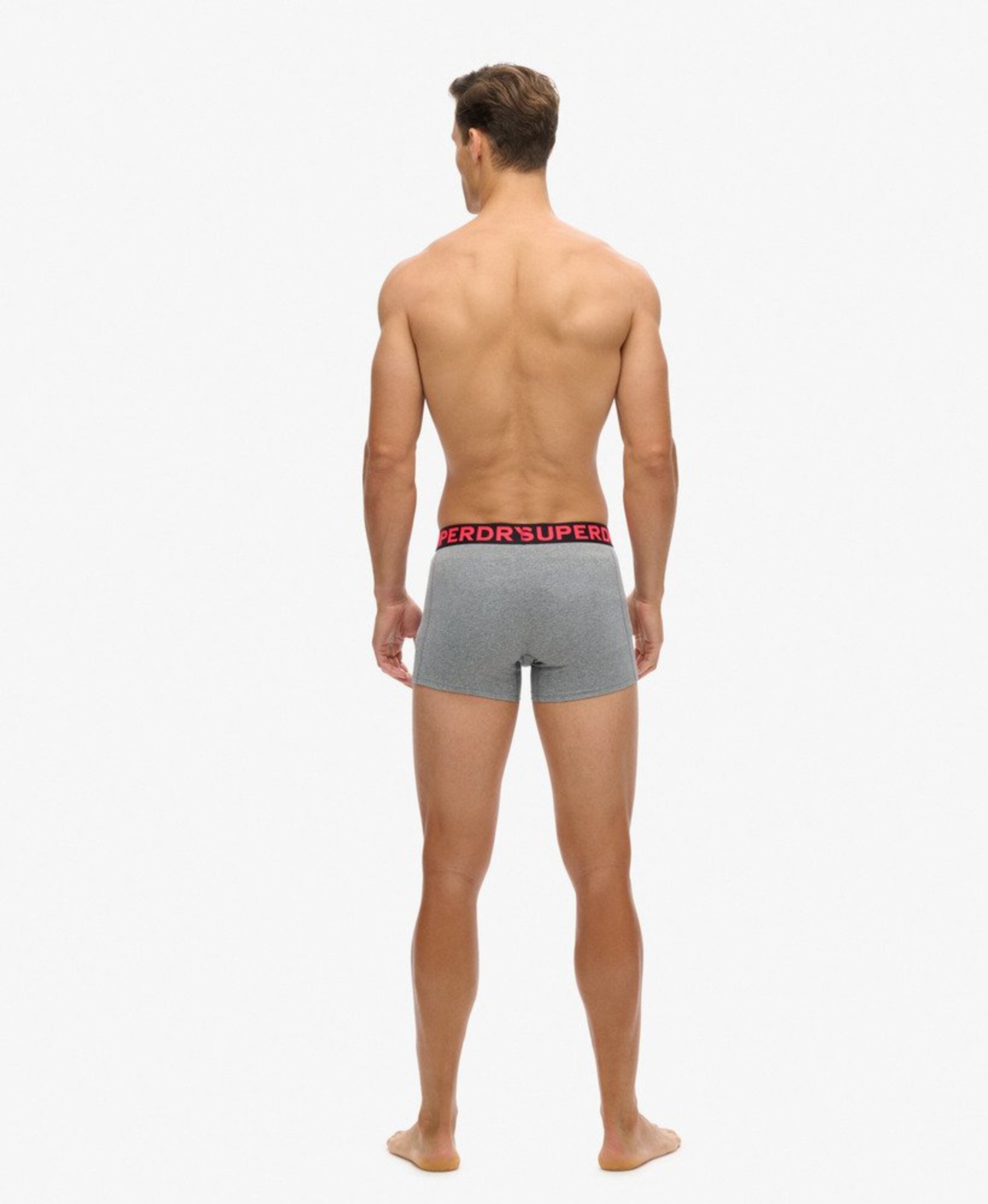 pelēks Superdry Bokseršorti