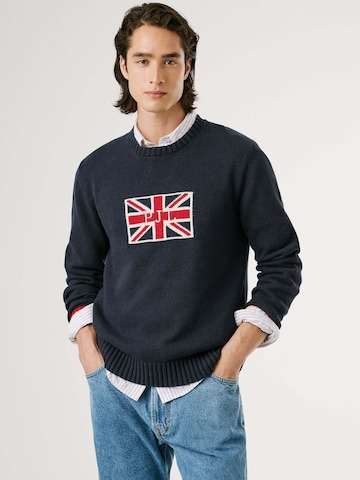 Pull-over 'PATRICK' Pepe Jeans en bleu : devant