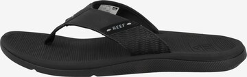 REEF Teenslipper 'Santa Ana' in Zwart