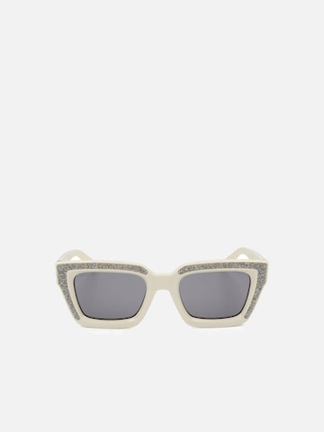 JIMMY CHOO Sunglasses 'Jimmy Choo MEGS/S Ivory 51/21/145 Women Sunglasses' in Beige: front