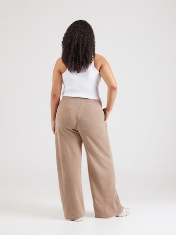 ONLY Carmakoma Широкий Штаны 'CARPAOLA' в Коричневый