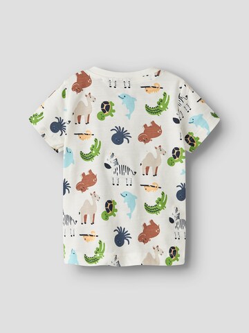 NAME IT - Camiseta 'NBMFARI' en blanco