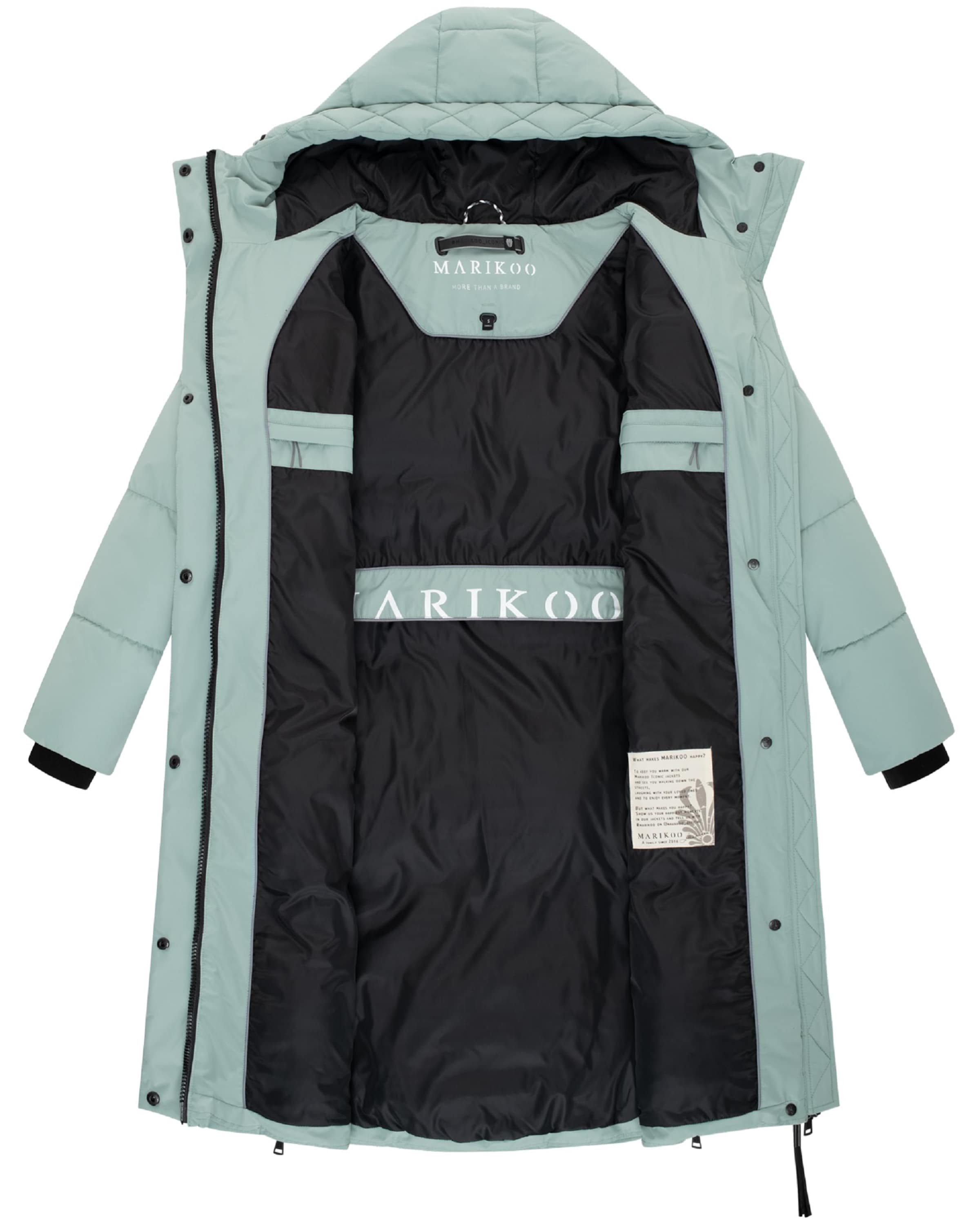 Manteau d’hiver 'Michikoo XVI' MARIKOO en vert