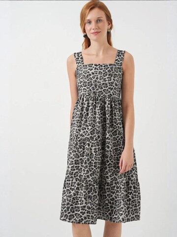 Robe 'Midi' Bigdart en gris