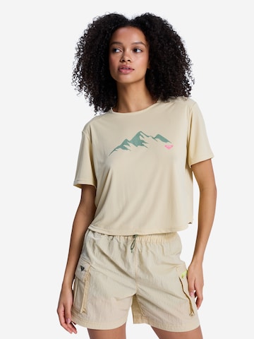 ROXY Performance Shirt 'Boundless Spirit 3' in Yellow: front