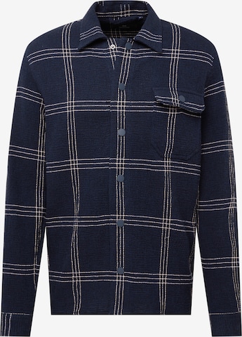 Matinique Button Up Shirt 'Pelton' in Blue: front
