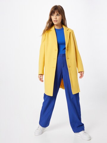 UNITED COLORS OF BENETTON Between-seasons coat in Yellow