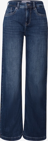 mėlyna STREET ONE Plačios klešnės Džinsai: priekis