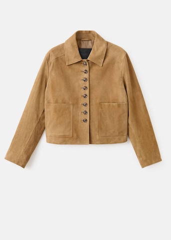 MANGO Jacke in Gelb