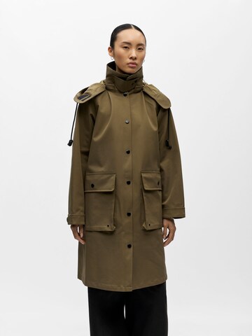 OBJECT Tussenmantel 'OBJViolet' in Groen: voorkant