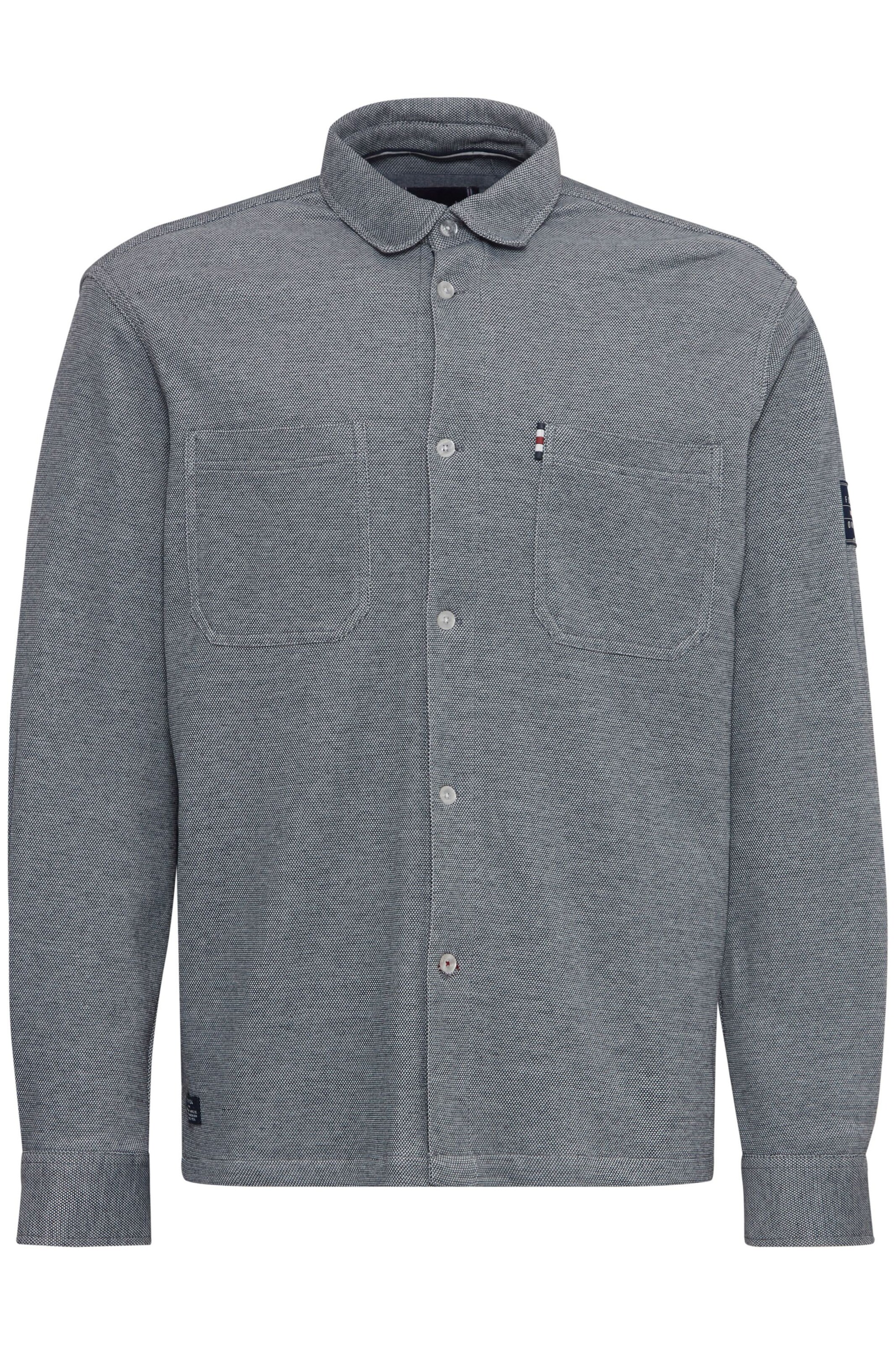 Regular fit Camicia 'Oliver' di FQ1924 in grigio: frontale