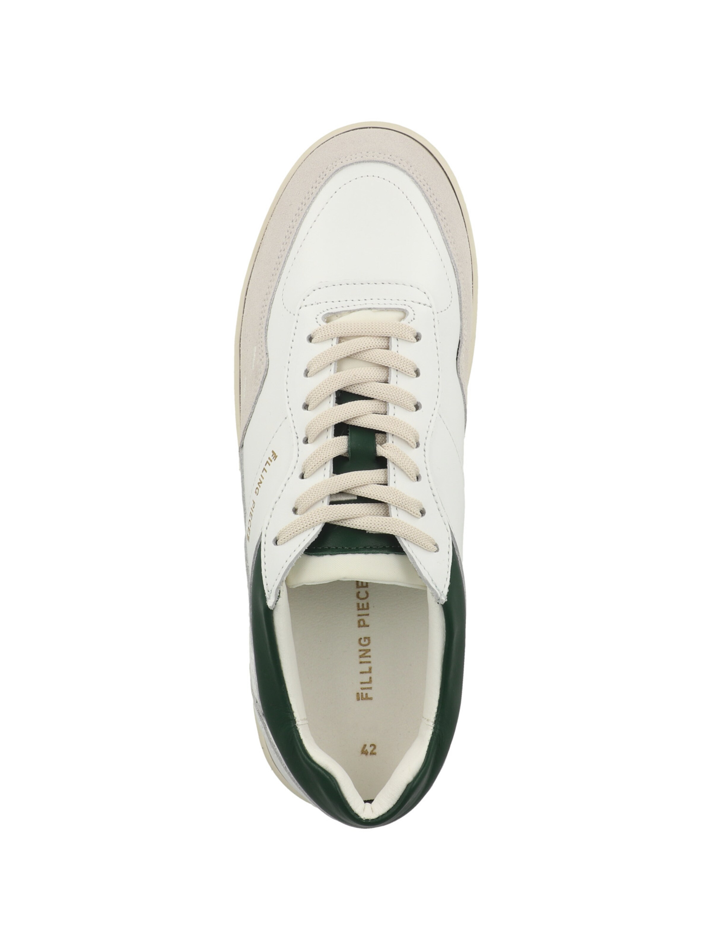 Filling Pieces Sneakers laag 'Ace Suede' in Wit