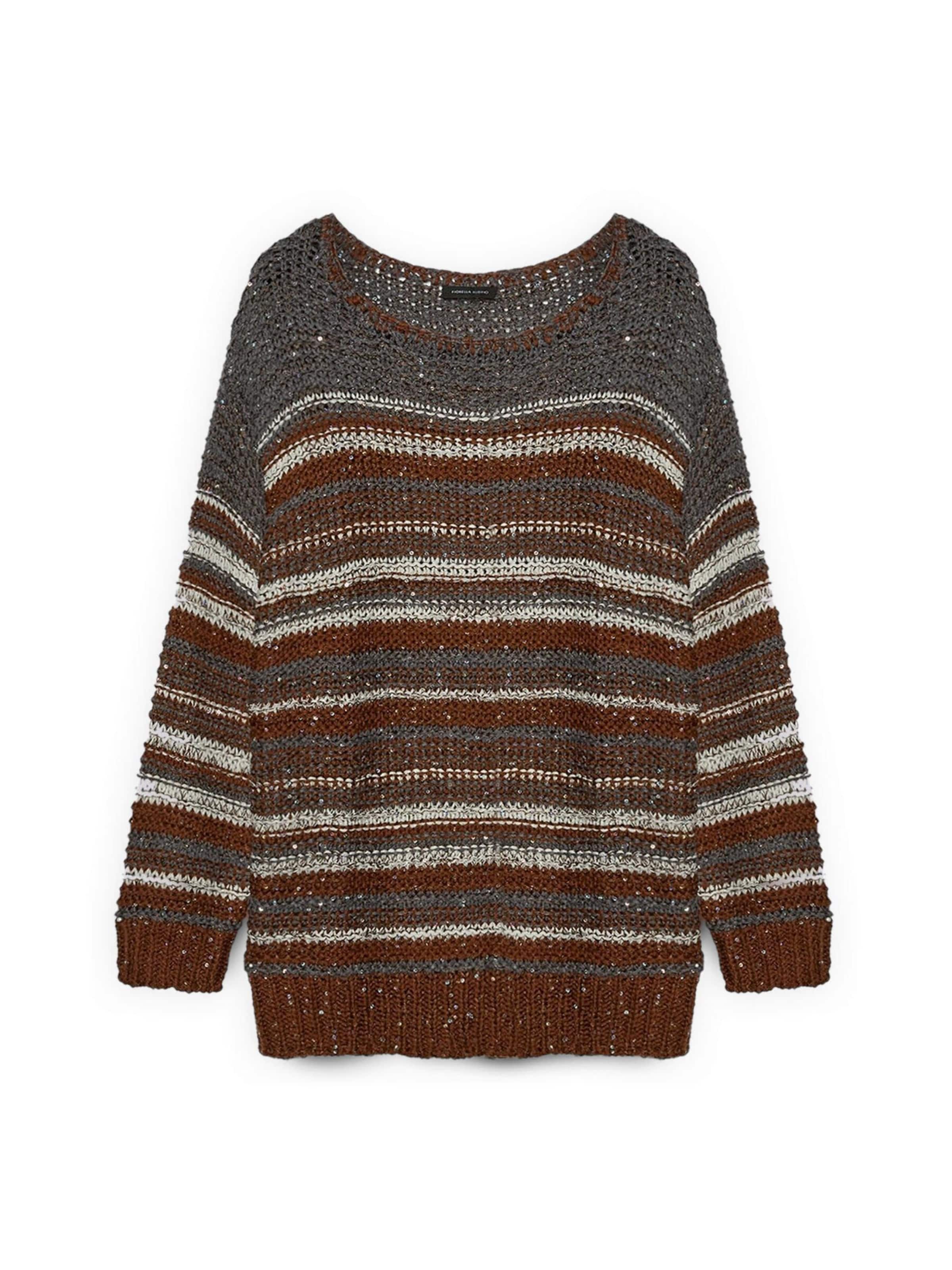 Fiorella Rubino Trui in Grijs: voorkant