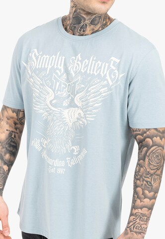 Maglietta ' THROPER ' di Tapout in blu