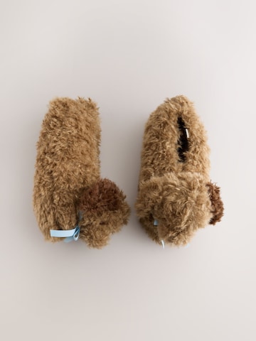 Next - Pantufa 'Dackel' em castanho