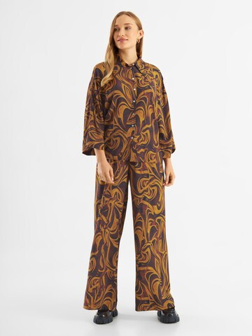 Jascha Stockholm Bluse 'Air' i brun