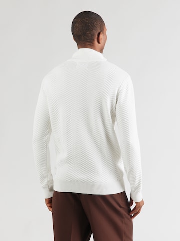 Kronstadt Pullover 'Carlo' in Weiß