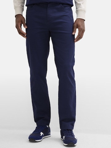 bonprix Regular Broek in Blauw: voorkant